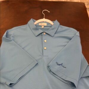 Peter Millar Men's Blue Polo Shirt
